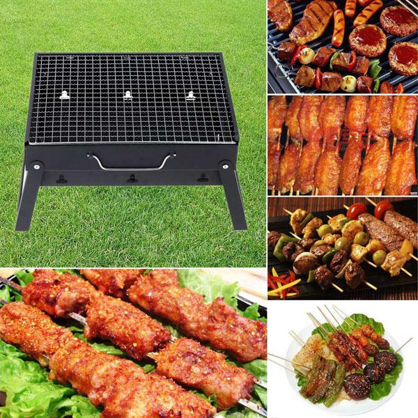 BẾP NƯỚNG THAN HOA VUÔNG CAO CẤP