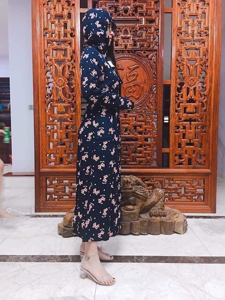 ÁO CHỐNG NẮNG VẢI LANH TOÀN THÂN