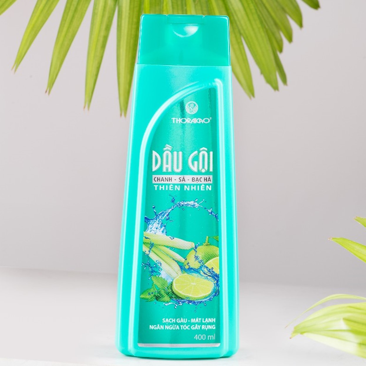 Dầu Gội Chanh Sả Bạc Hà Thorakao 400ml