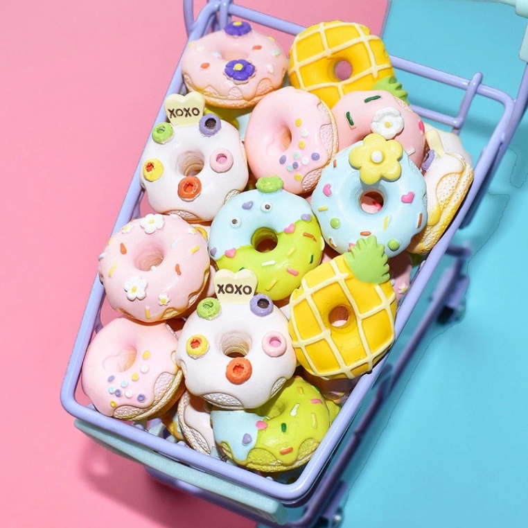 sicker cross họa tiết bánh donut