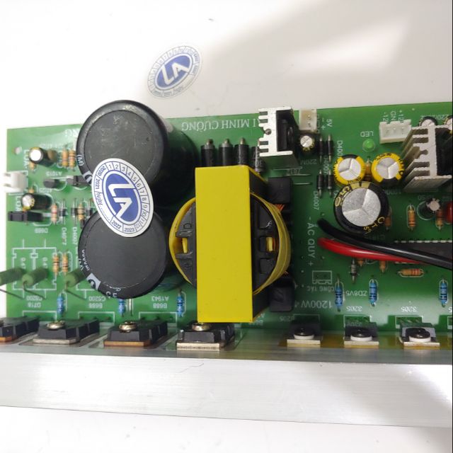 mạch công suất loa kéo nguồn 12v