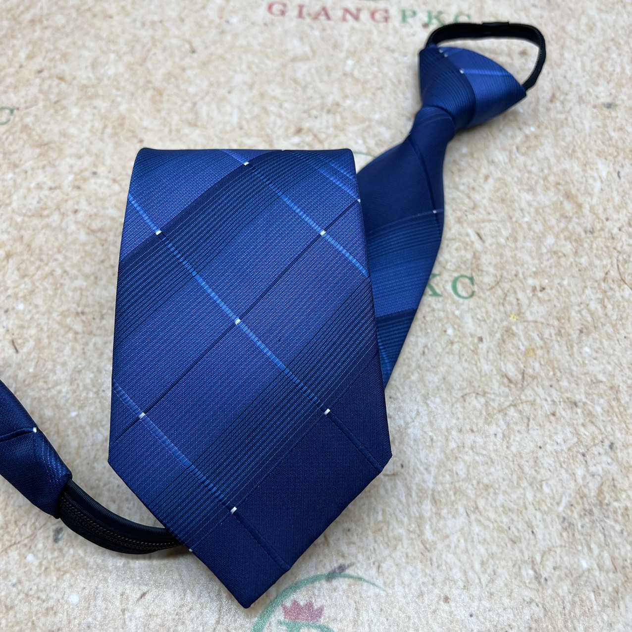 Cà vạt nam 8cm dây kéo thắt sẵn tiện lợi Giangpkc