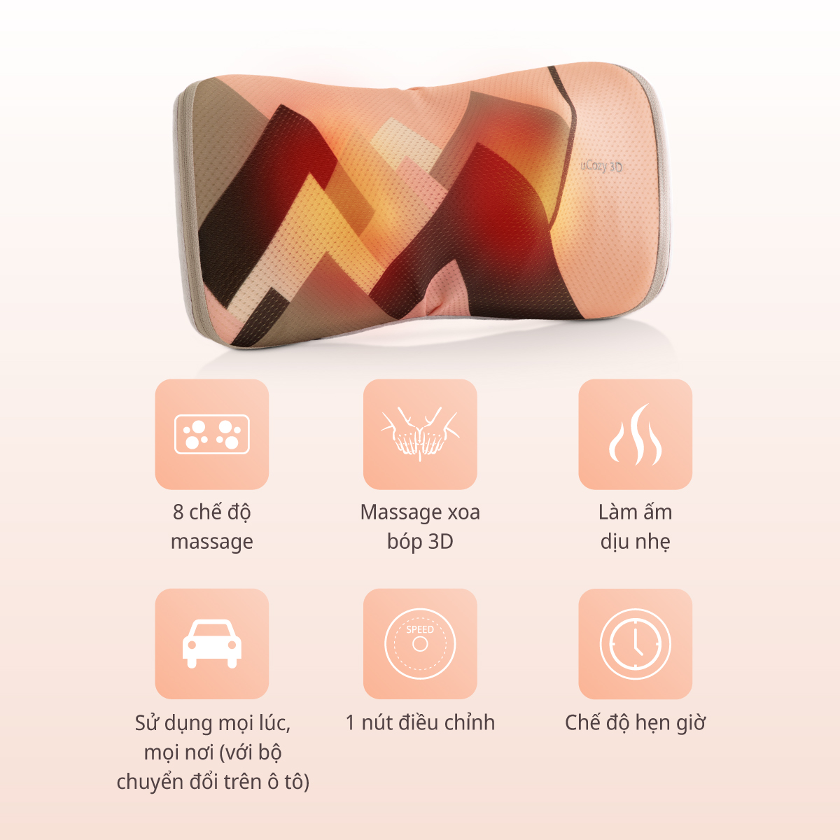 OSIM Gối massage uCozy 3D