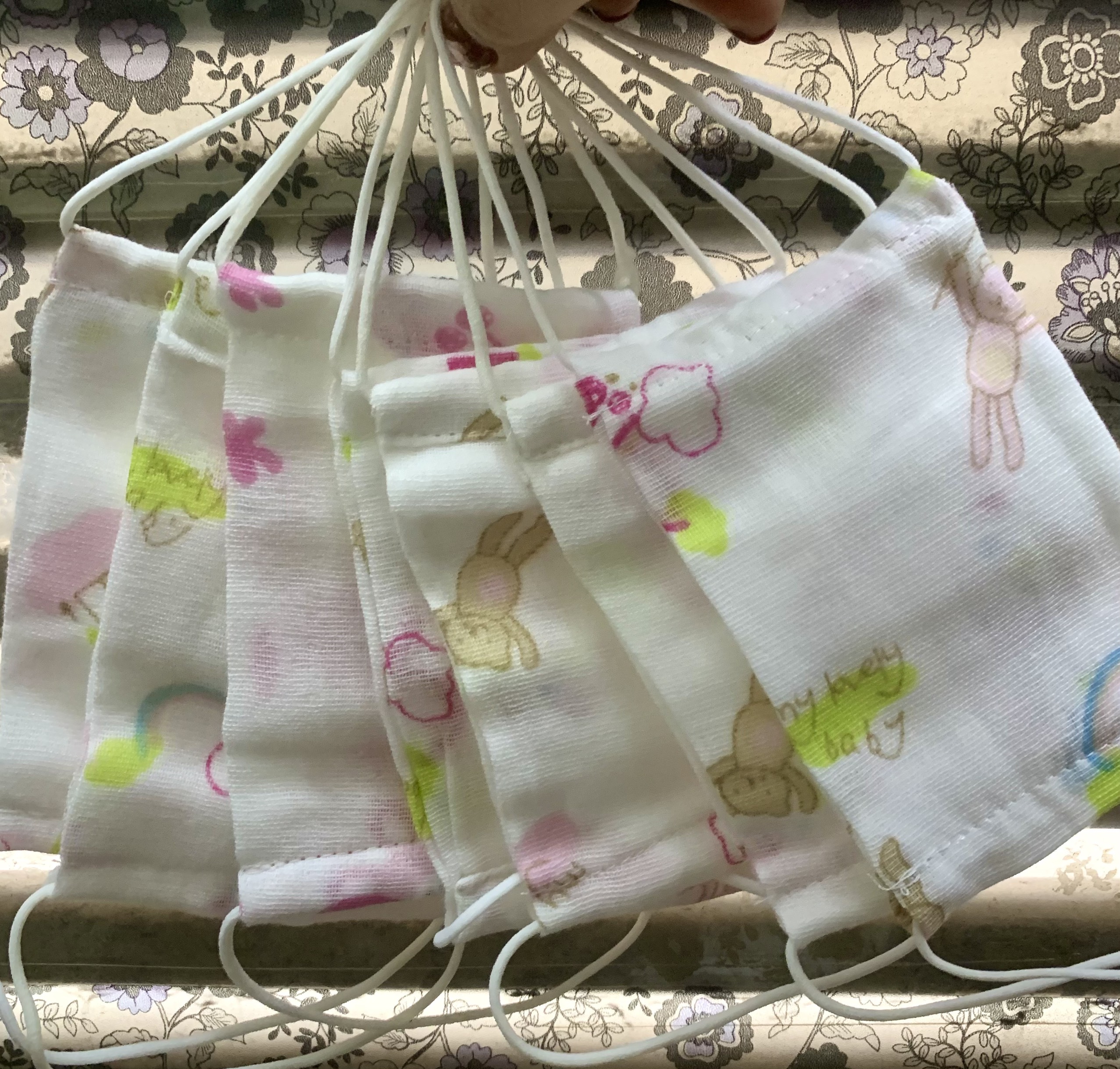 Set 2 Khẩu trang xô xuất Nhật cho bé