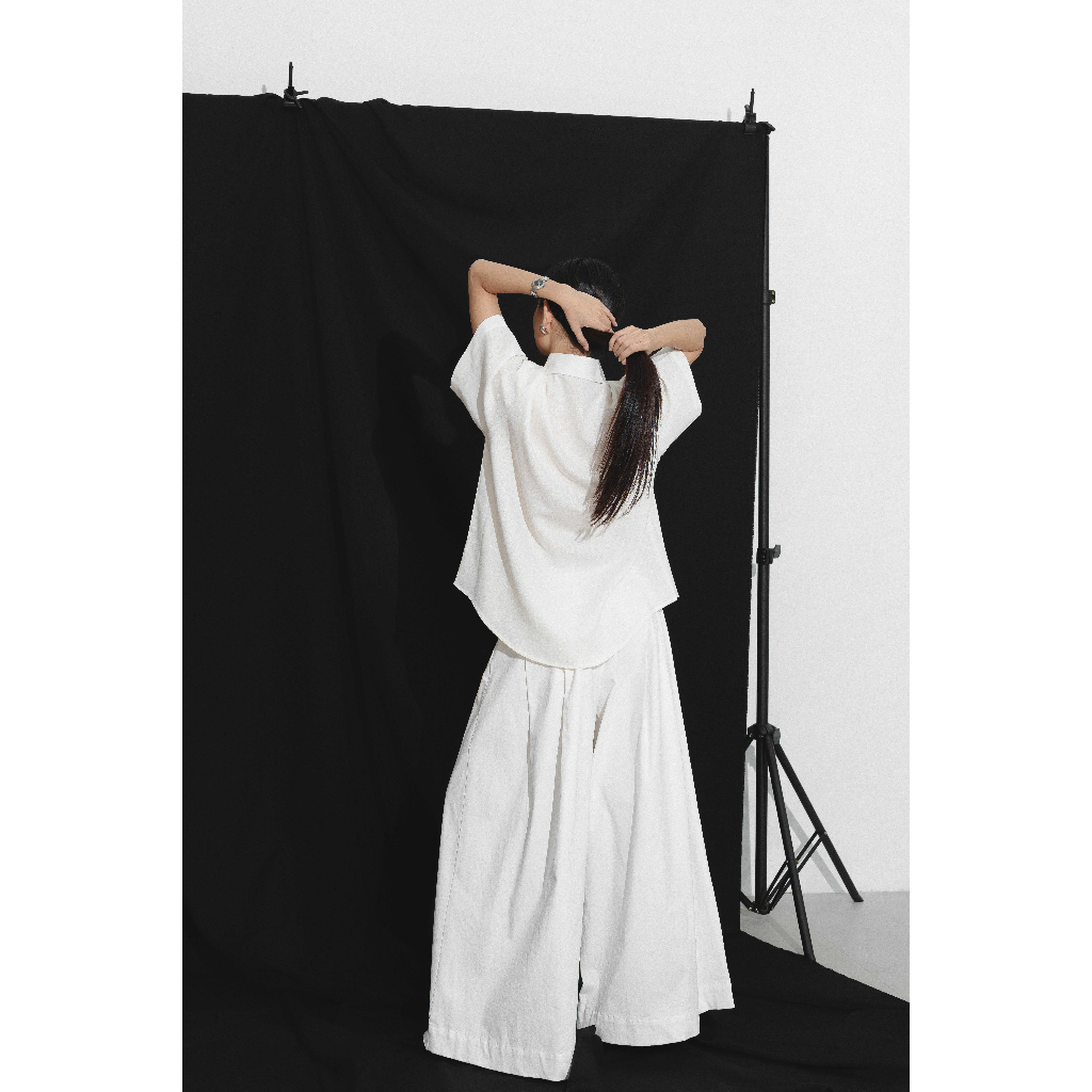 HIGHCHIC - LINEN SHIRT - Áo sơ mi linen phong cách basic