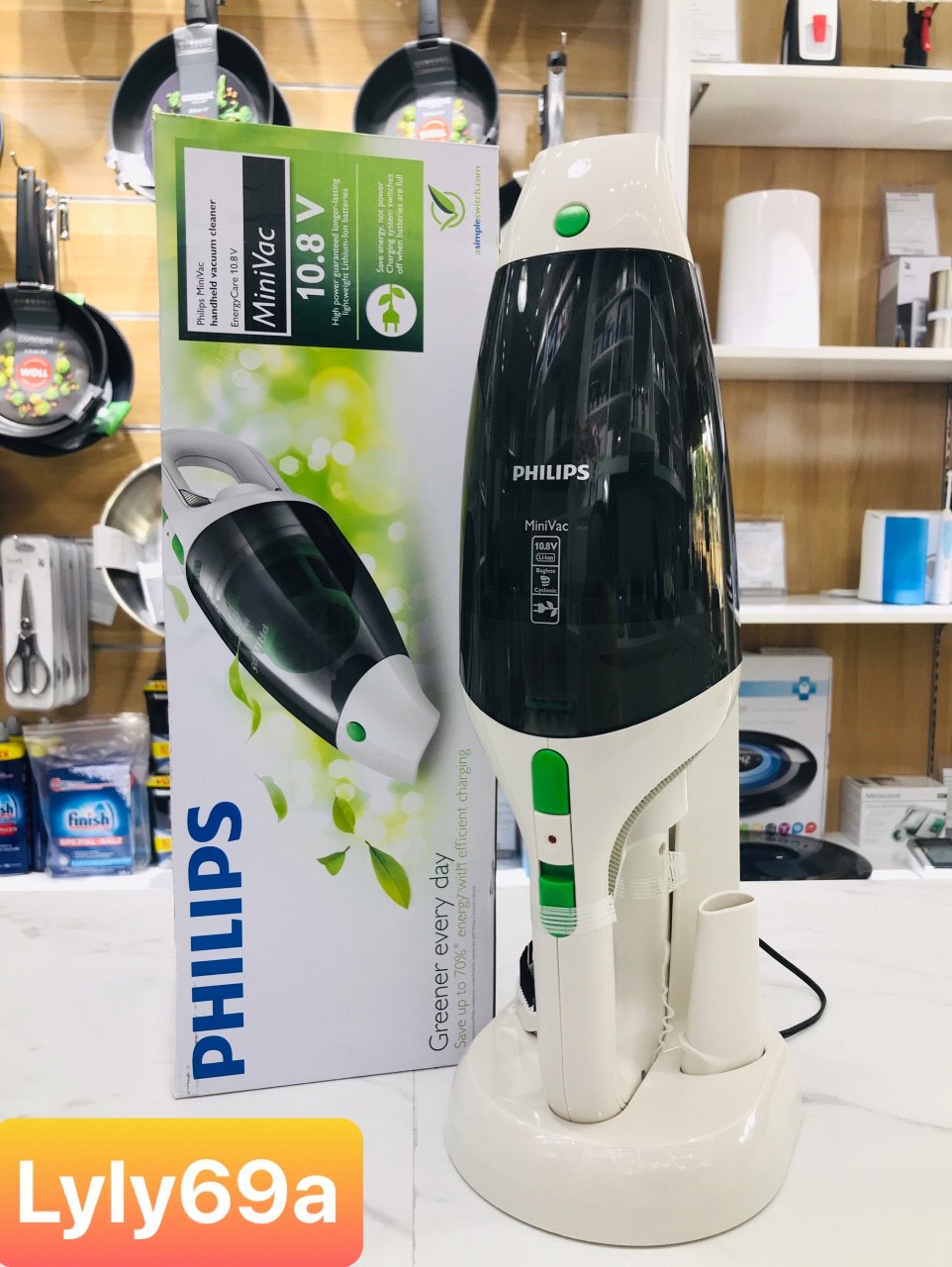 Máy Hút Bụi Cầm Tay Philips FC6148/01[ Nhập khẩu Đức]
