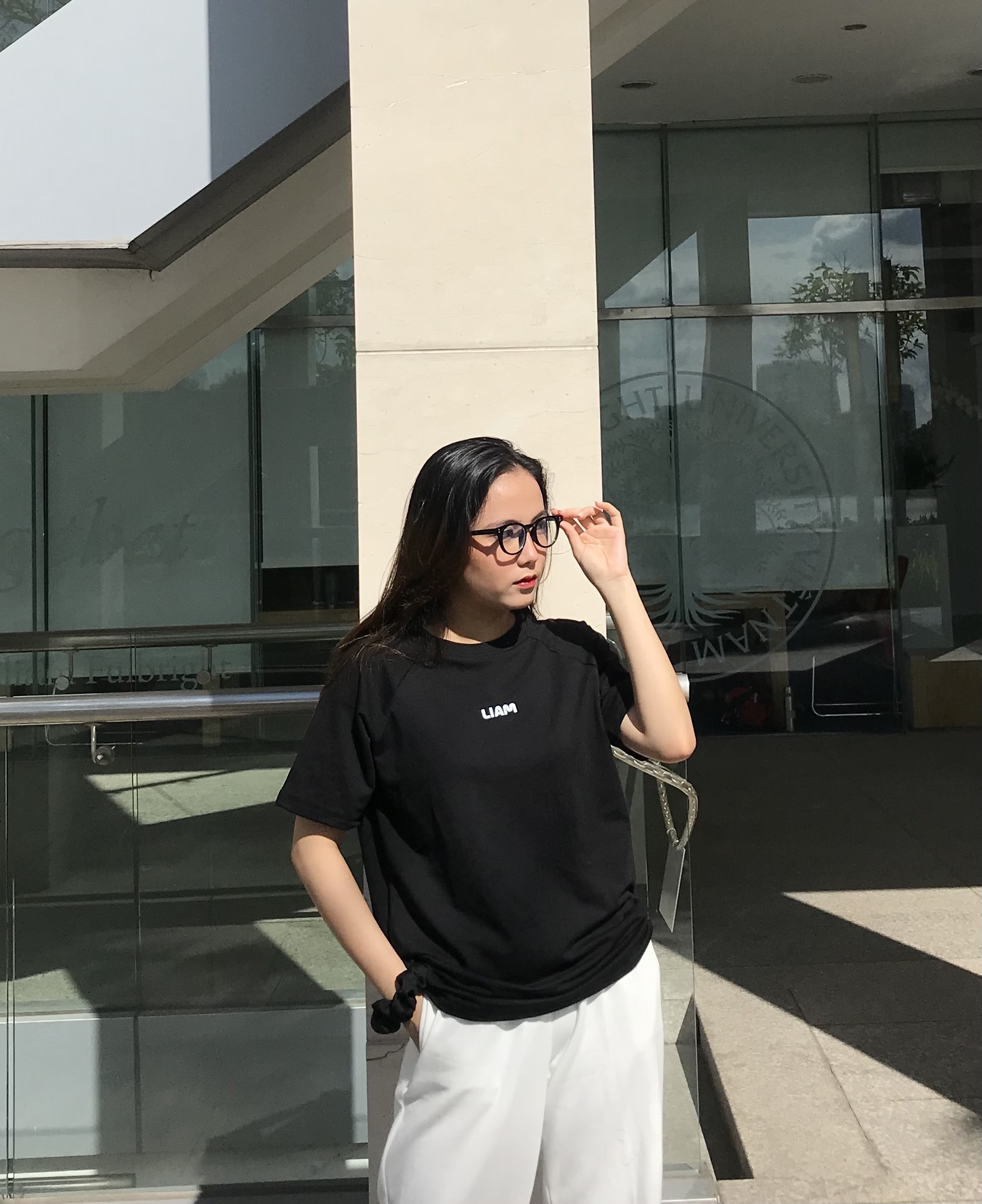 ÁO THUN BASIC "LIAM TEE" UNISEX FORM OVERSIZE ÁO THUN NAM , ÁO THUN NỮ - liamstudio