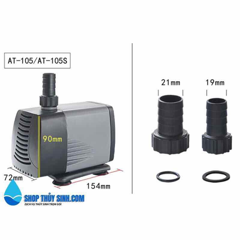 Máy bơm Atman AT-105S 37W hồ cá chất lượng cao - (Hàng Công Ty)