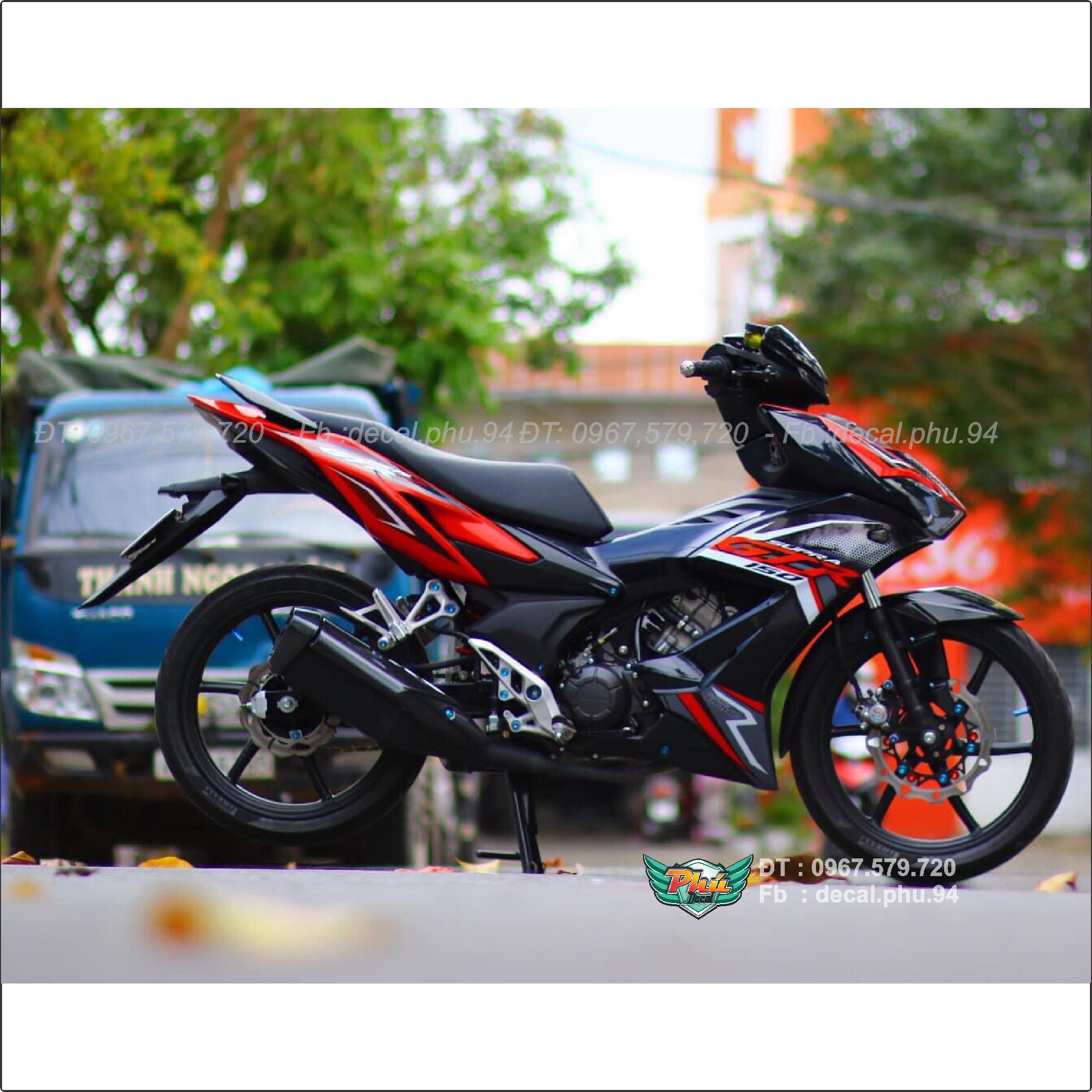 Tem rời Winner X đỏ đen GTR (P)