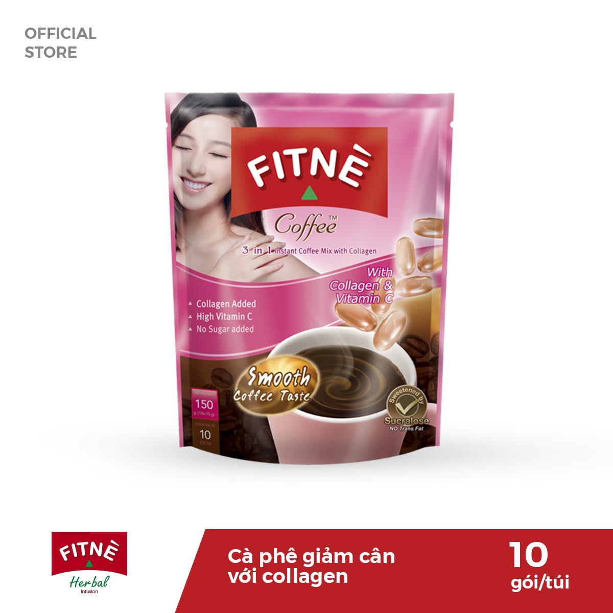 Cà phê FITNÈ với collagen