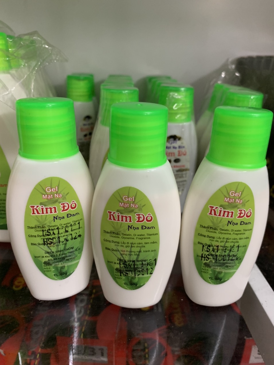 Gel Lột Mụn Nha Đam KIM ĐÔ 60gr