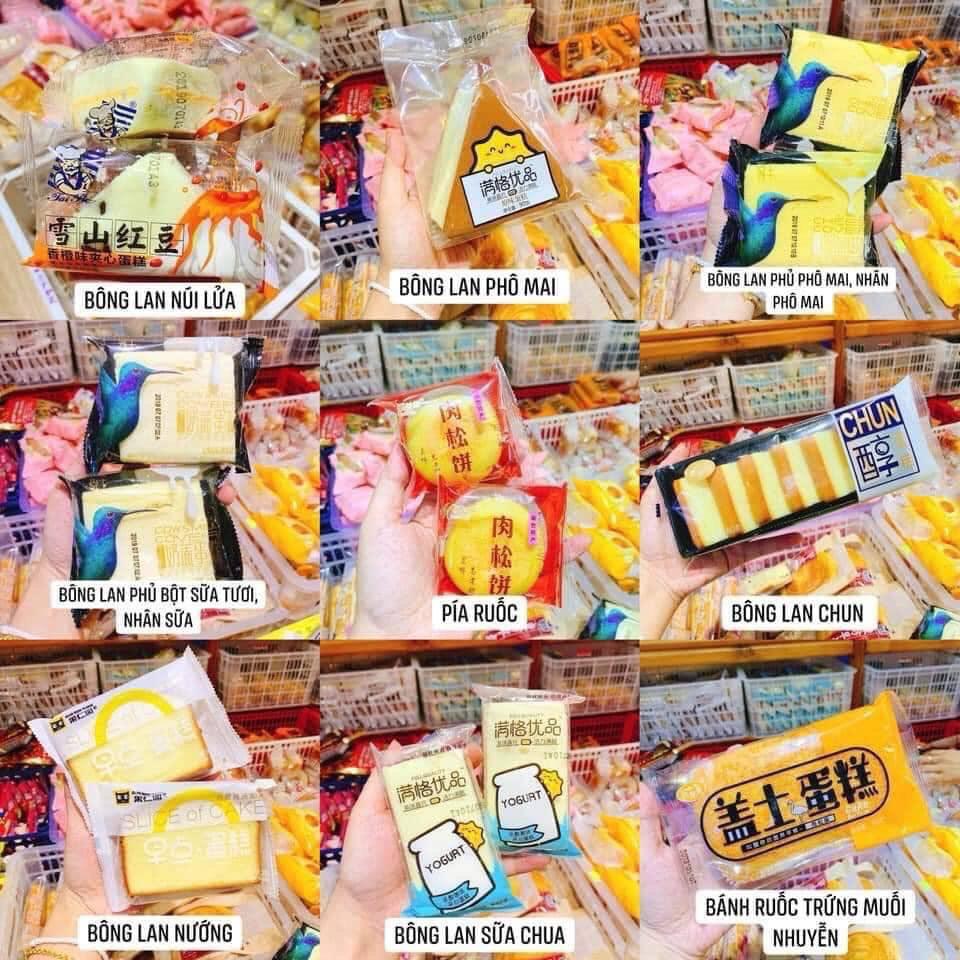 [Hoàn tiền 10%] bánh tươi mix đủ vị ( 1kg 23-27 cái không trùng vị ) MÃ 06