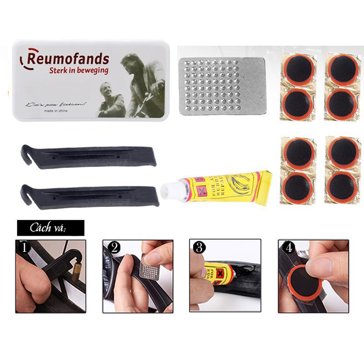 Bộ dụng cụ sửa chữa xe đạp đa năng
