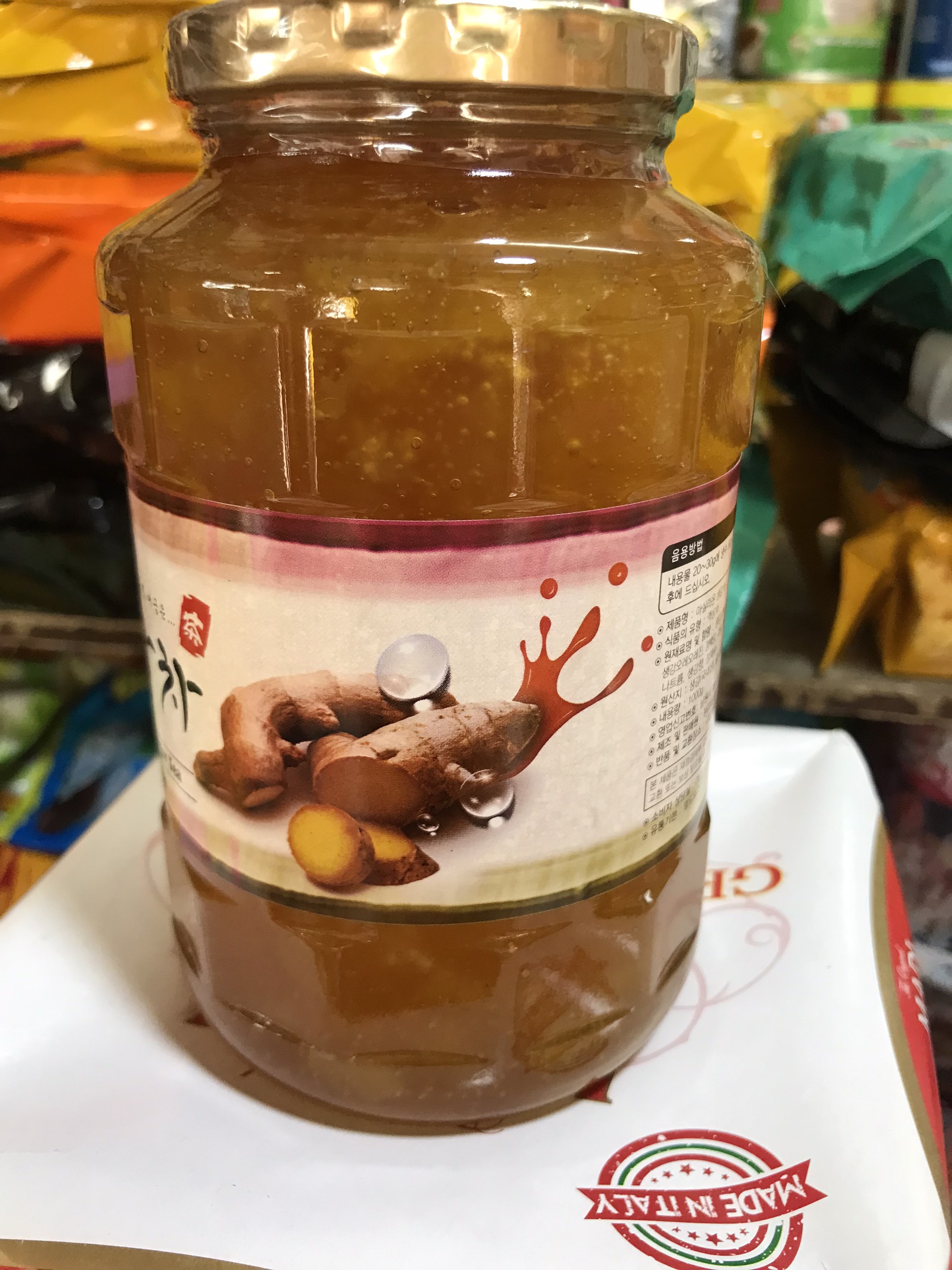 Mật ong gừng hàn quốc
