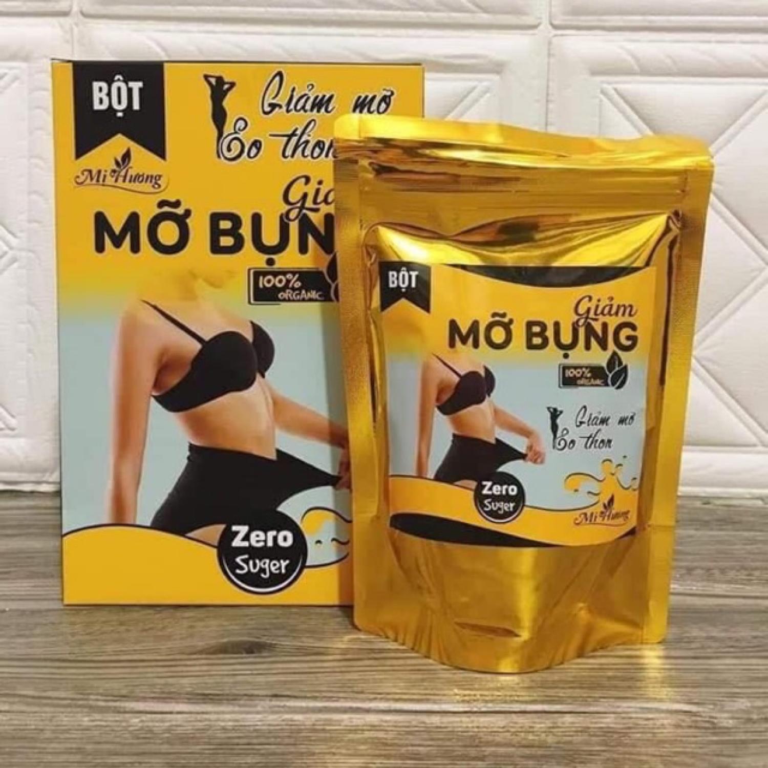 Bột tan mỡ bụng giảm mở, eo thon mị hương