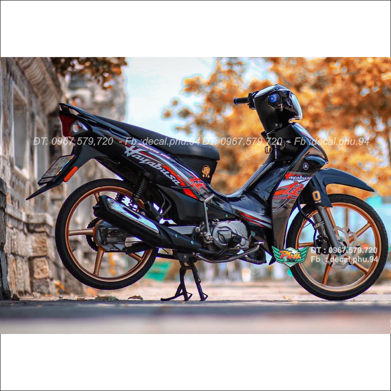 Tem rời Sirius Fi đen hayabusa (a)