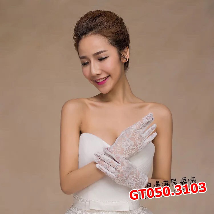 [HCM]Găng tay cô dâu bịt ngón