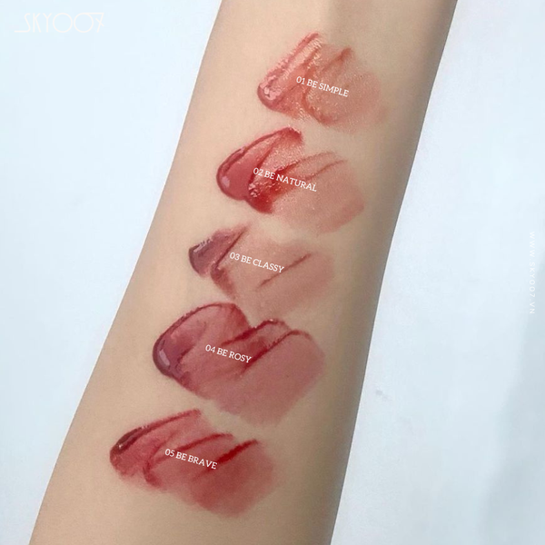 Son Tint Bóng Bbia Rain Tint 01 02 03 04 05 4ML [CAM KẾT CHÍNH HÃNG]