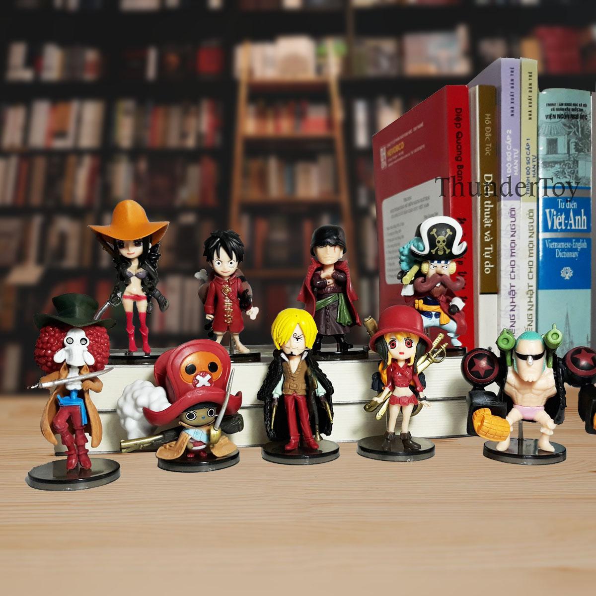 [HCM]Mô hình 9 nhân vật One Piece