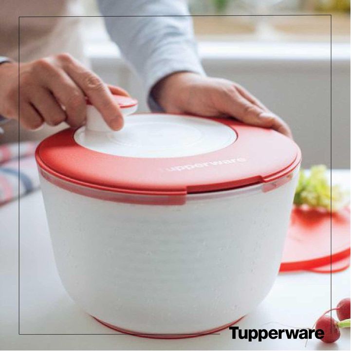 Dụng cụ quay rau Tupperware Spinning Chef 3.9L
