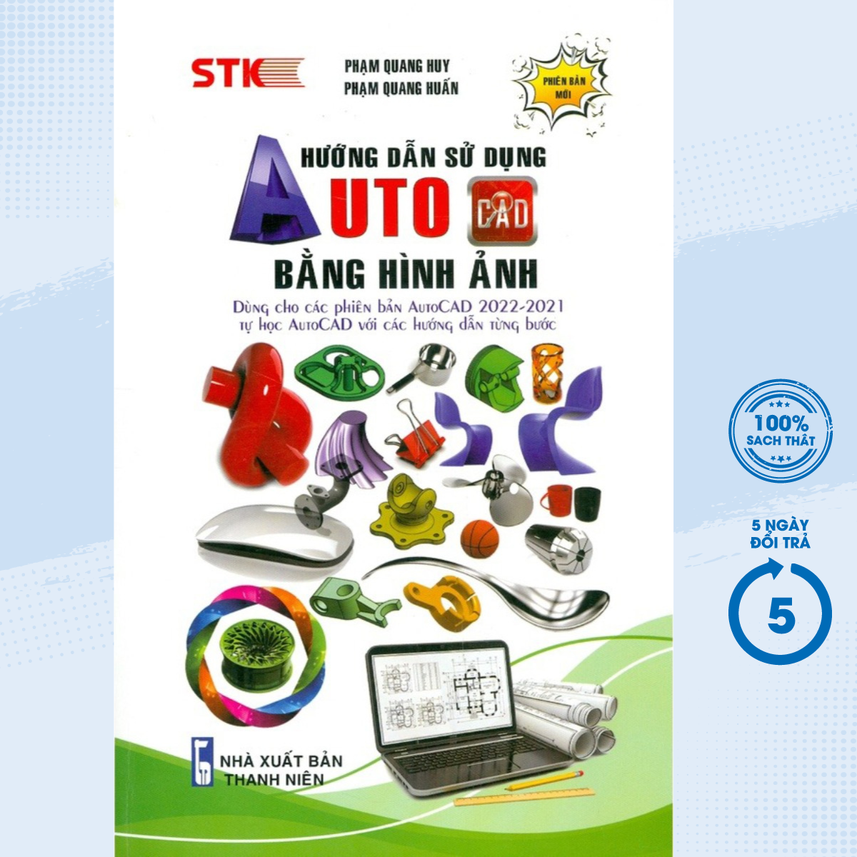 Sách - hướng dẫn sử dụng autocad bằng hình ảnh - stk - newshop