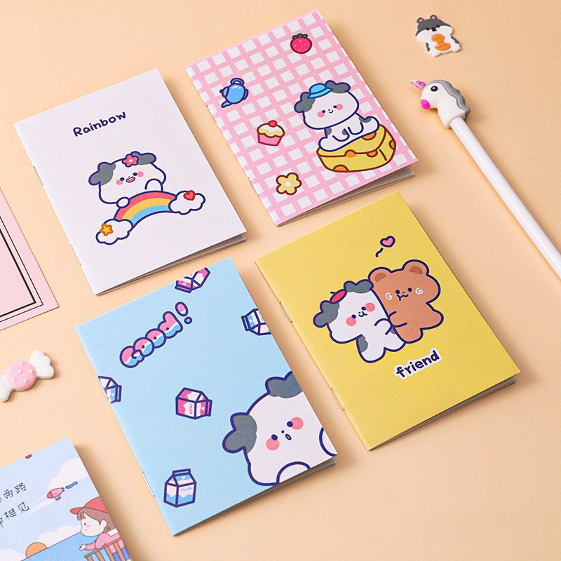 Sổ tay mini, sổ tay ghi chú mini đẹp nhỏ gọn bỏ túi cute dễ thương
