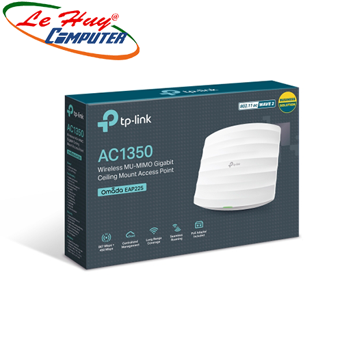 Router Wifi TP-Link Gắn Trần EAP225 AC1350