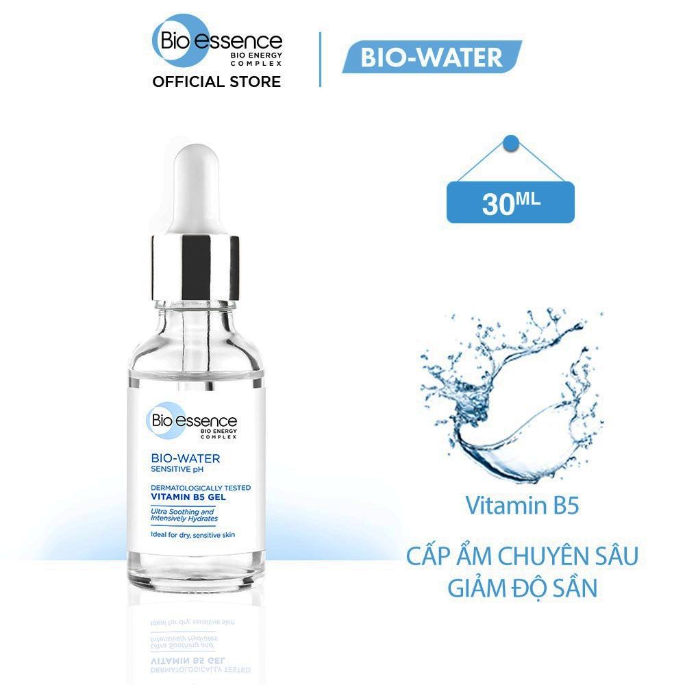 [HCM]Tinh Chất Bio-Essence Bio-Water Sensitive Ph Vitamin-B5 Gel 30Ml
