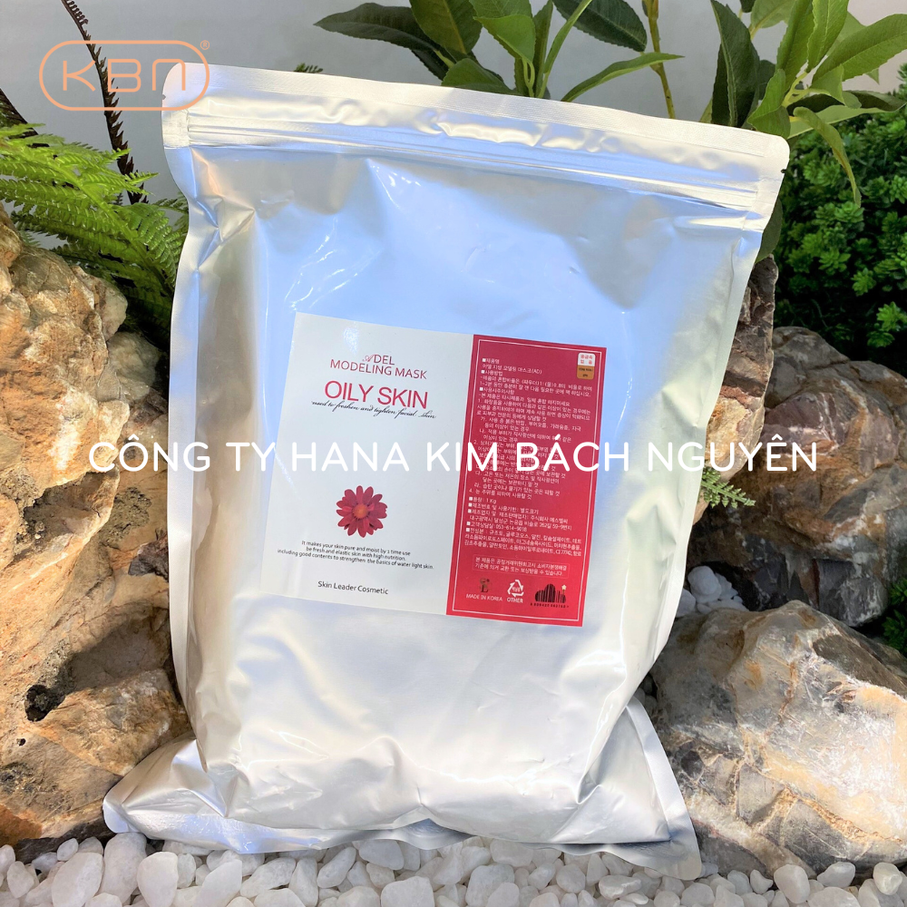 Bột Mặt Nạ Dẻo Oily Cho Da Dầu Se Khít Lỗ Chân Lông ADEL Hàn Quốc 1kg
