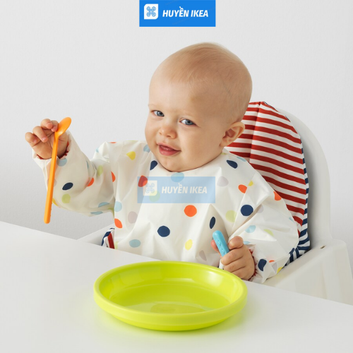 Áo yếm ăn dặm trẻ em IKEA KLADDIG