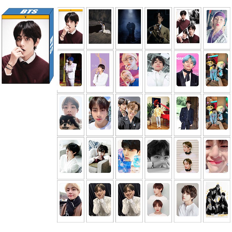 Thẻ ảnh lomo nhóm nhạc Kpop BTS
