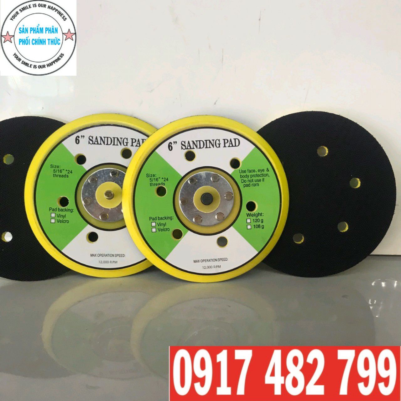 [HCM]ĐẾ CHÀ NHÁM TRÒN 6 INH 150mm 15cm
