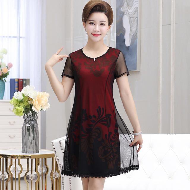 Đầm dự tiệc trung niên big size