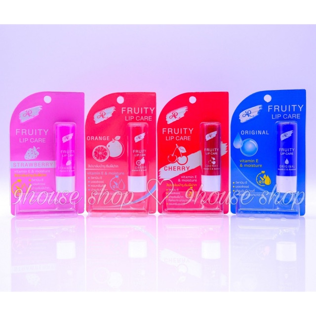 Son Dưỡng Môi Fruity Lip Care Thailand