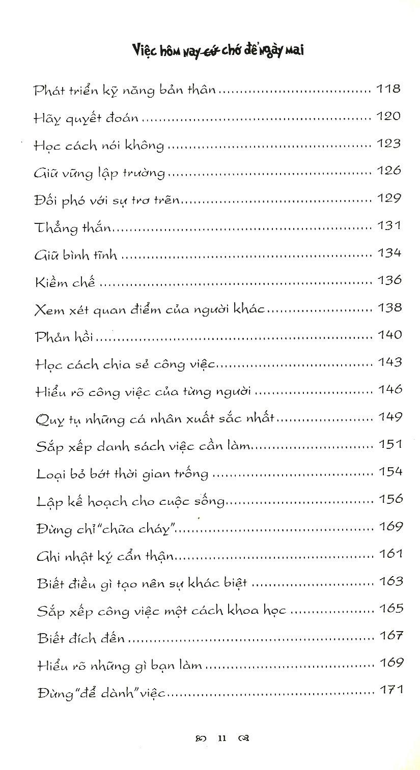 Việc Hôm Nay (Cứ) Chớ Để Ngày Mai (Tái Bản 2018)