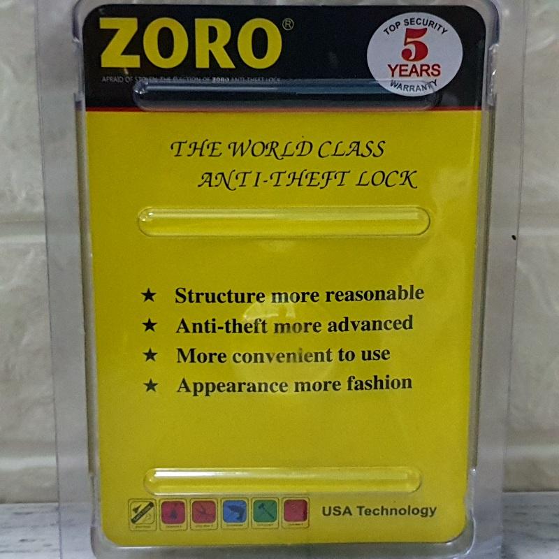 Ổ khóa bấm ZORO 6P chìa kiếm