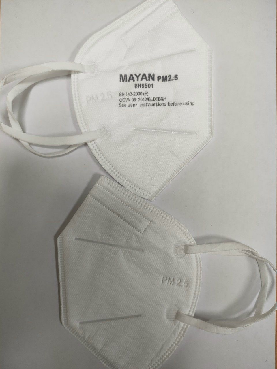 Khẩu trang N95 MAYAN  PM2.5 túi 2 cái