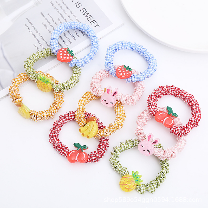 (GIÁ SỈ) COMBO 10 CÁI THUN CỘT TÓC VẢI XINH XẮN