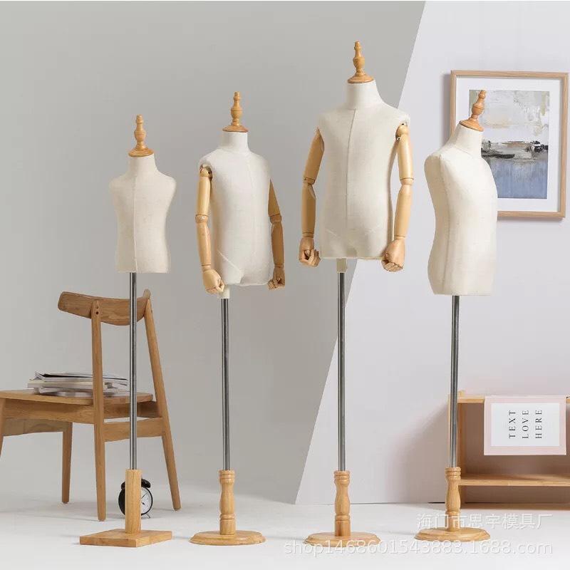 Manocanh Trẻ Em Tay Gỗ Thật Nhập khẩu ( Size 6 Tuổi)
