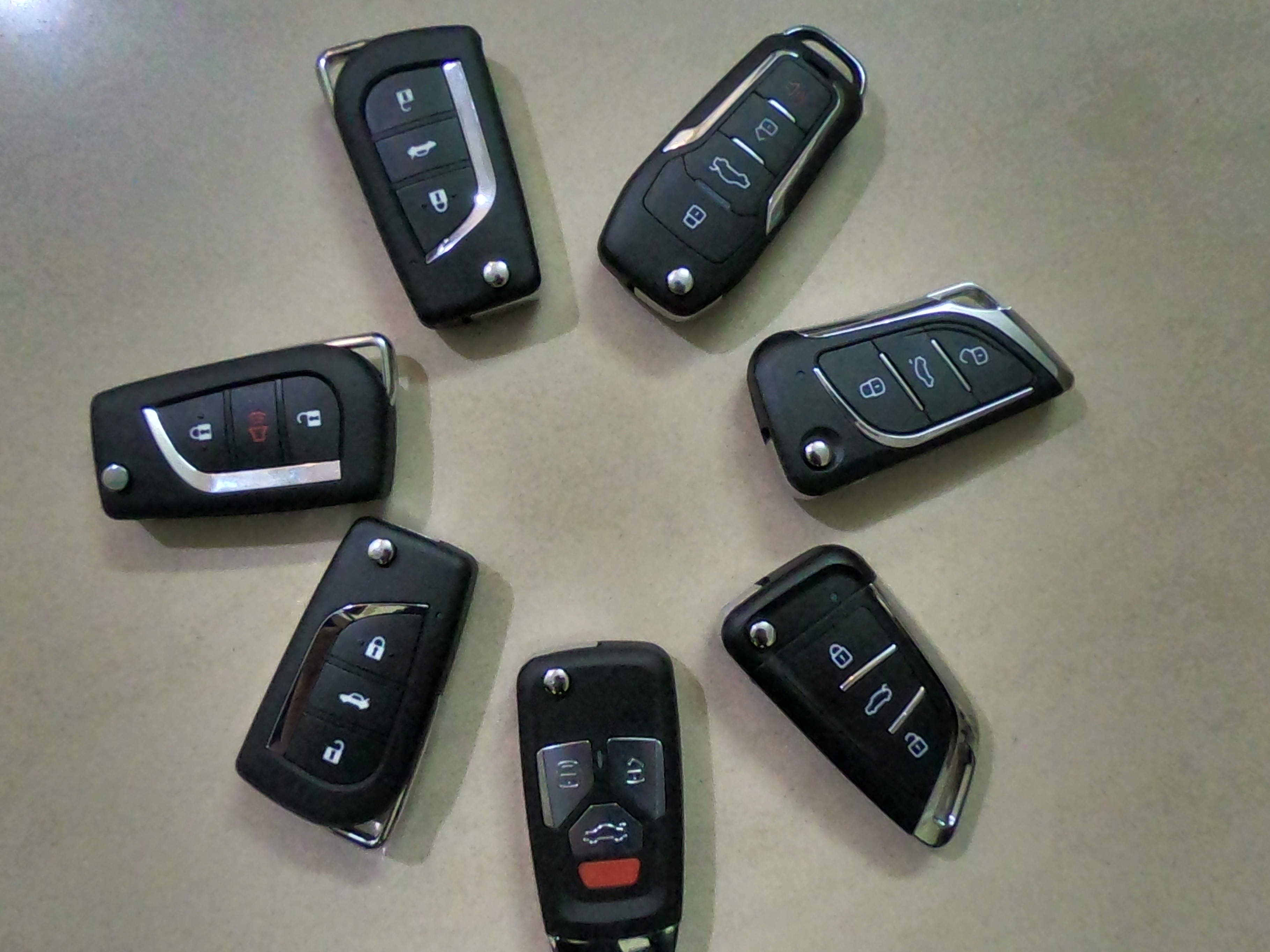 CHÌA KHÓA GẬP TOYOTA VIOS