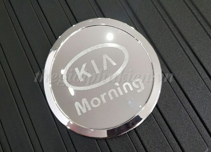 Ốp nắp bình xăng kia morning 2012-2019 mạ crom