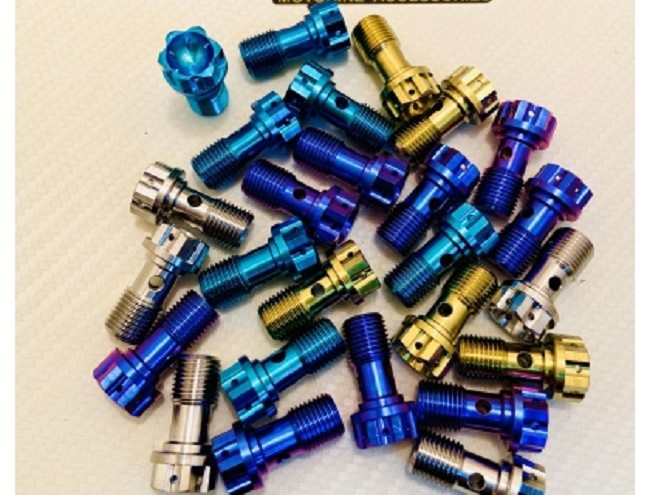 Ốc heo dầu đầu probolt titanium GR5 giá 1 con