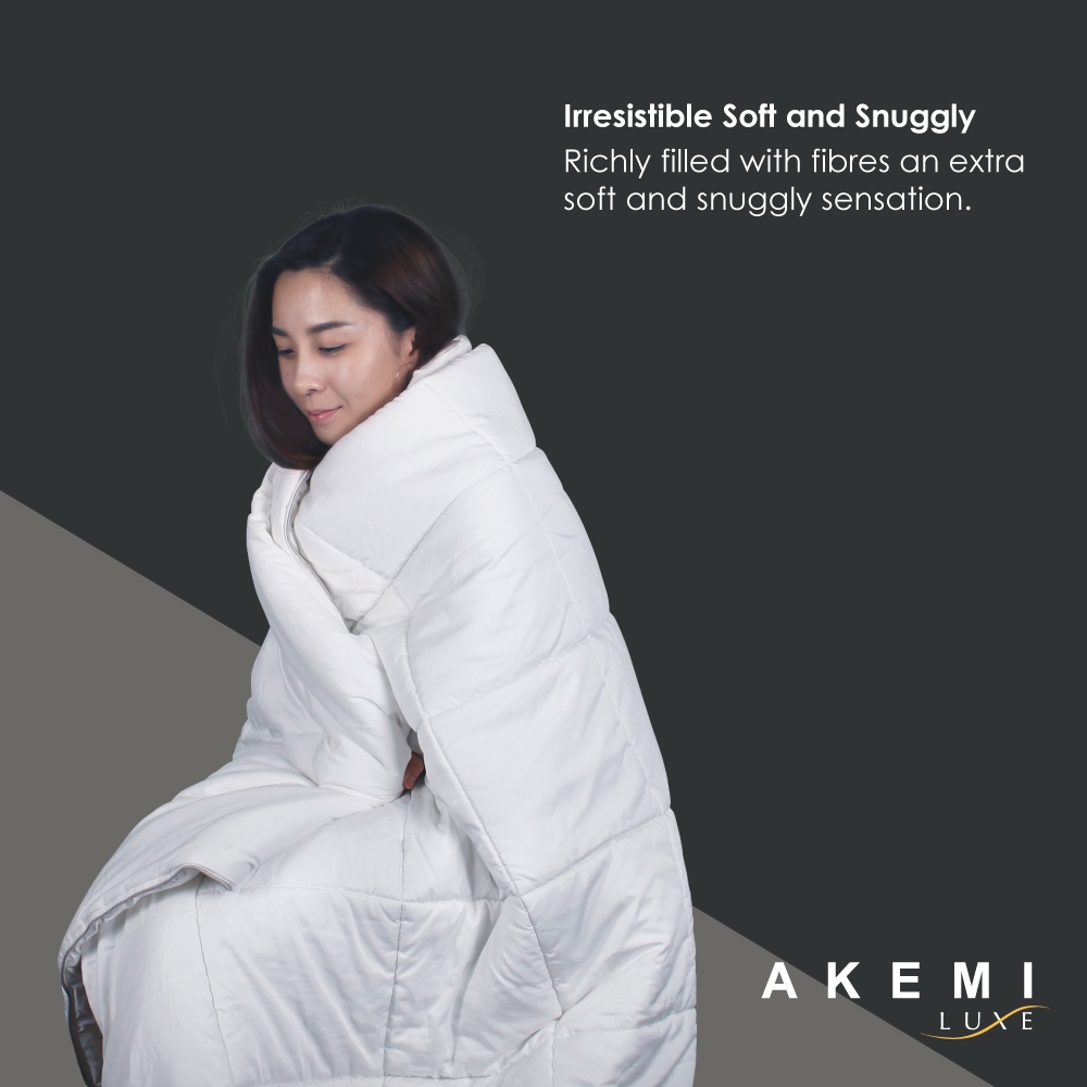 Ruột Chăn Akemi Luxe Alternative Silk 210 x 210 cm (Queen)