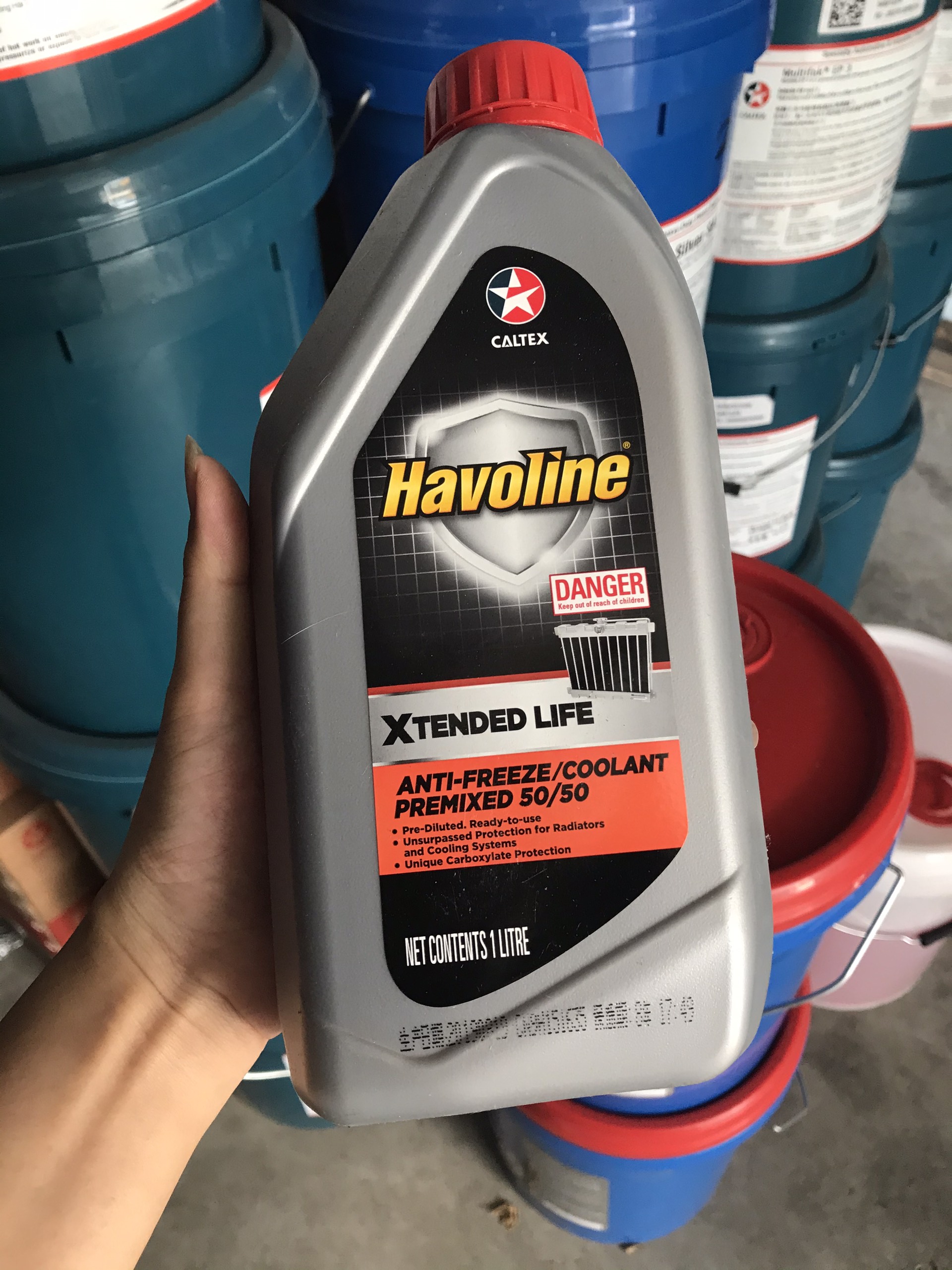 NƯỚC LÀM MÁT Havoline® Xtended Life Antifreeze/Coolant Concentrate