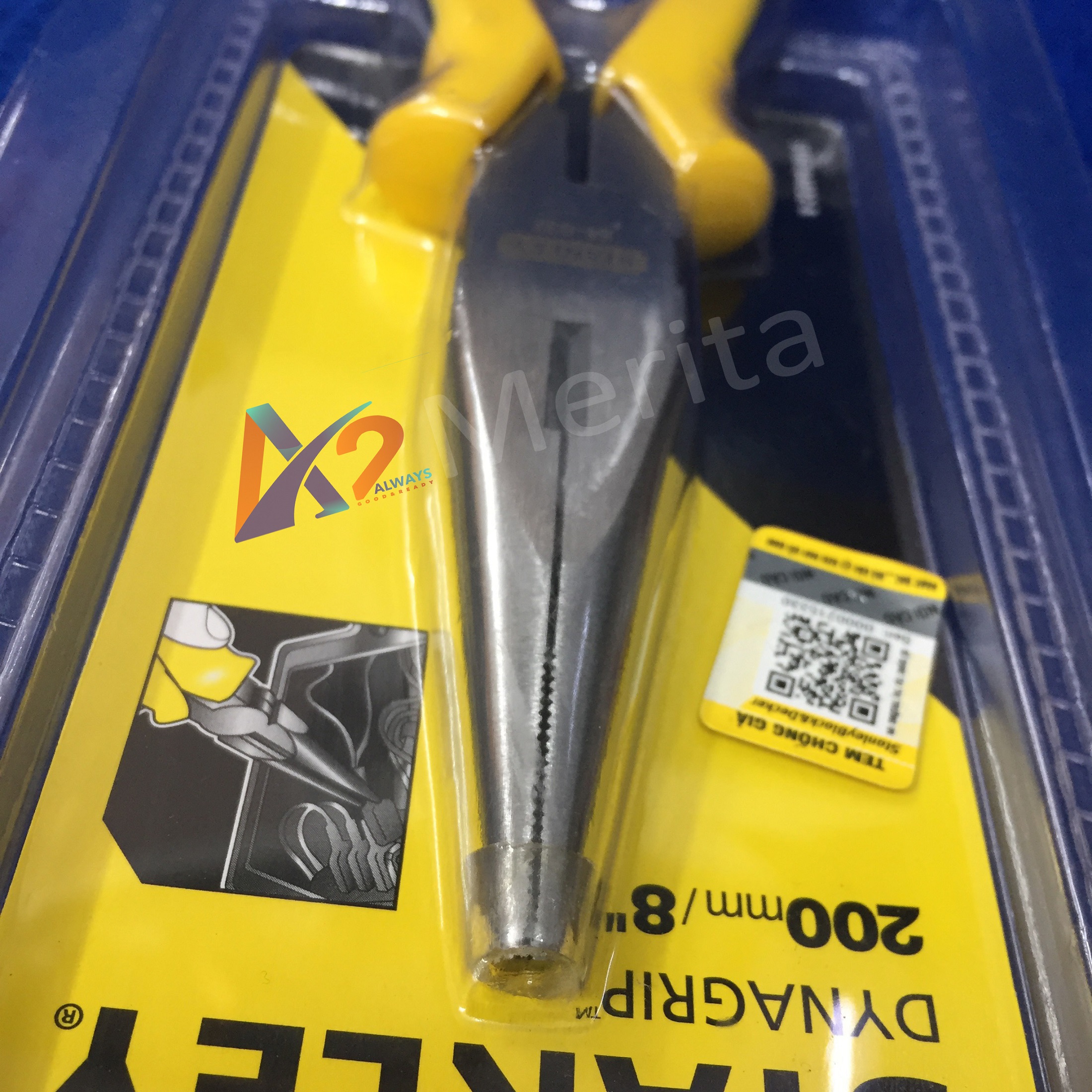 Kềm mỏ nhọn 8"/200mm STANLEY STHT84032-8