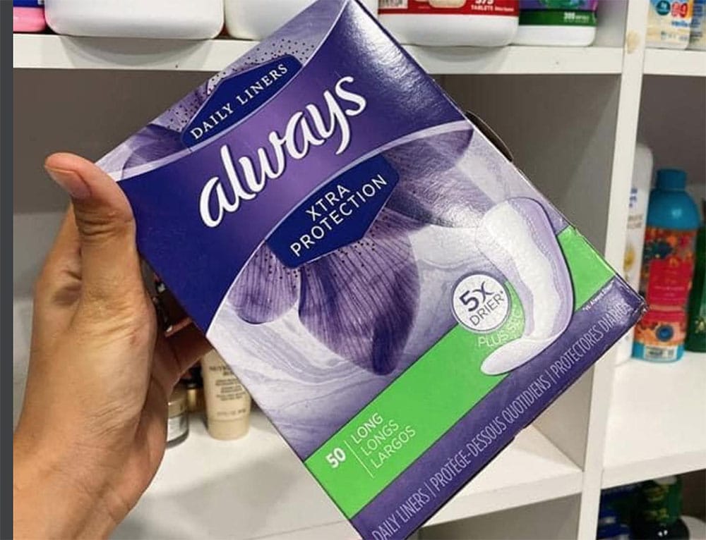 Băng vệ sinh hằng ngày ALWAYS Xtra protection (50S)