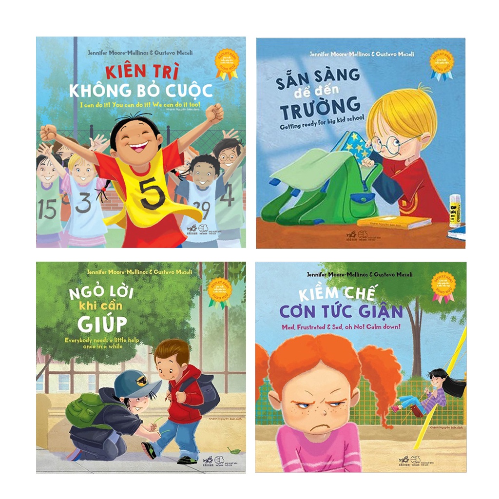 Sách - Combo Kỹ Năng Song Ngữ (Trọn bộ 4 cuốn) (Nhã Nam HCM)