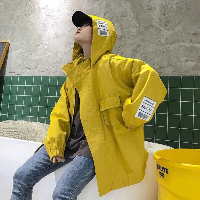 ÁO KHOÁC KAKI FORM RỘNG - PHONG CÁCH HÀN QUỐC 2019