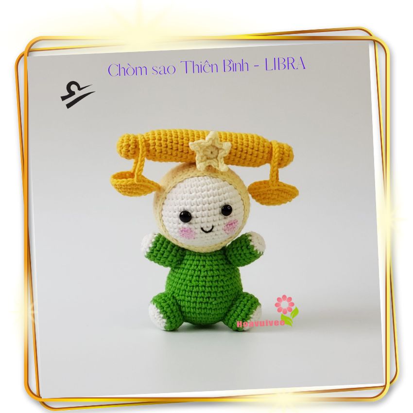 Thú bông móc len thủ công - 12 cung hoàng đạo / Hoavuivee