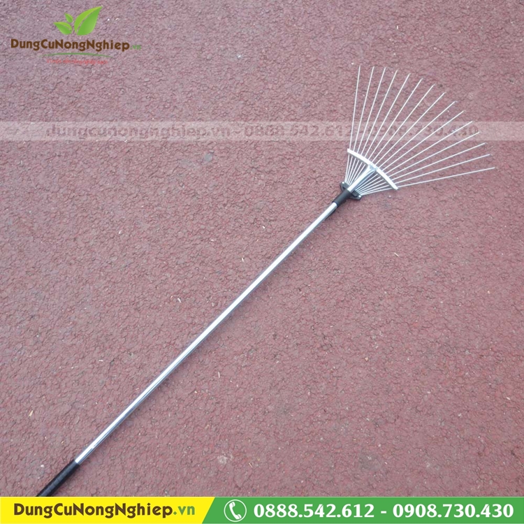 Cào lá cào rác xếp gọn 15 răng thép